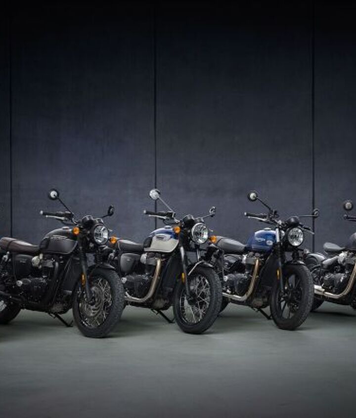 2021 Triumph Bonneville Family Receives Update