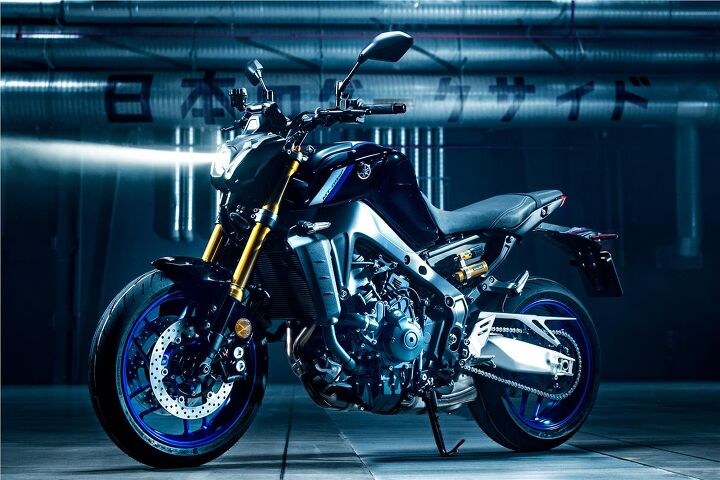 2021 yamaha mt 09 review first ride, It s still on the Dark Side of Japan but the SP will be here soon