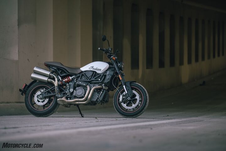 2022 indian ftr 1200 review first ride, Tons of accessories are available including the pictured side covers and high pipes