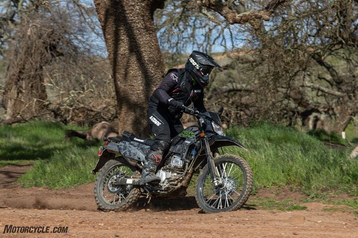 2021 kawasaki klx300 review first ride, We call this look black to the floor