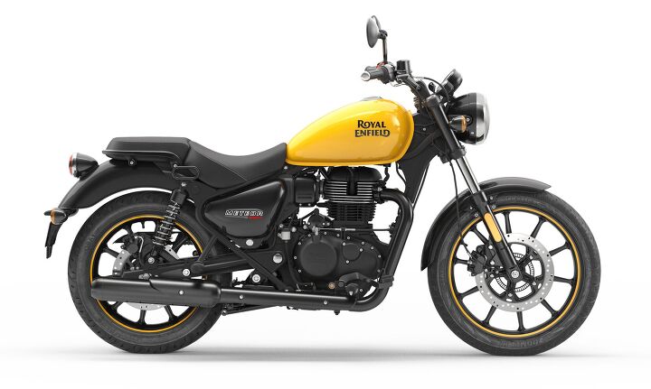 2021 royal enfield meteor 350 first look, Fireball in Yellow 4 399