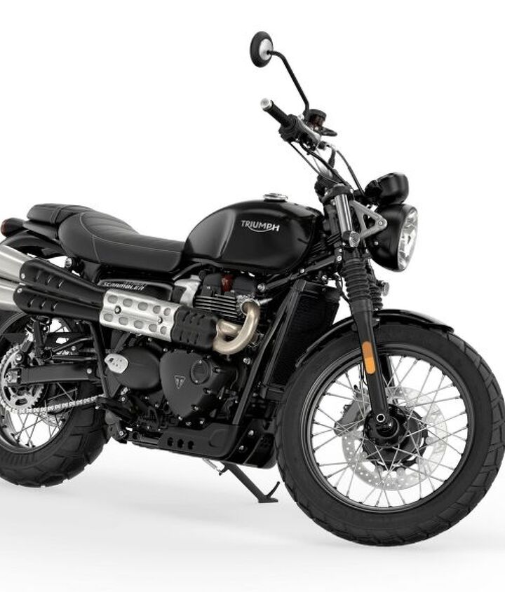 2022 triumph street scrambler line includes new sandstorm edition