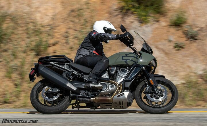 2021 harley davidson pan america 1250 special review first ride, The heat coming off of the catalytic converter on the right was intense In slower off road settings it was even worse and could be felt emanating heat on both feet even through moto boots