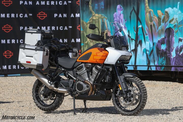 2021 harley davidson pan america 1250 special review first ride, A Pan America 1250 Special with the P A catalog thrown at it