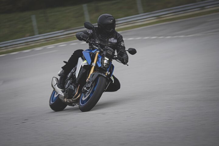 2022 suzuki gsx s1000 first look, The GSX S1000 s long stroke GSX R derived engine has been refined to produce a broad smooth torque curve with increased horsepower