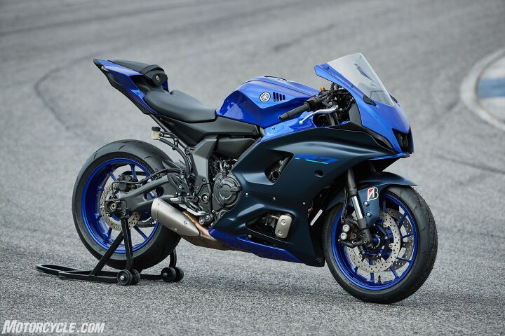 2022 yamaha yzf r7 review first ride, Love it or hate it this is the new YZF R7 So you better get used to it