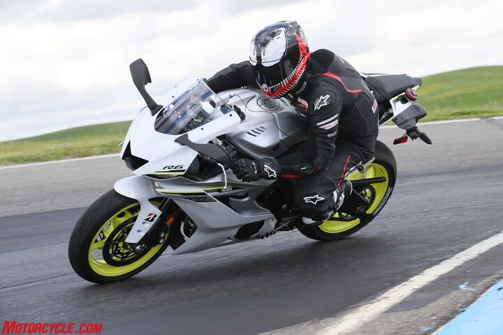 2022 yamaha yzf r7 review first ride, Despite being one of the most popular motorcycles at any given trackday or race event the reality is far more people never take their sportbike to the track Photo Brian J Nelson