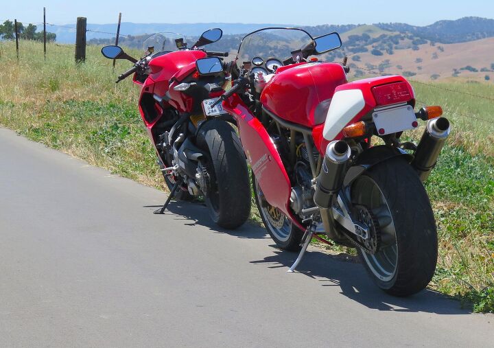 25 years later 1996 ducati 900 supersport sp meets 2021 ducati supersport 950
