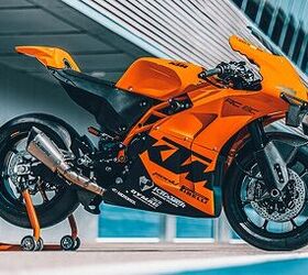 Ducati MotoE Electric Race Bike Revealed Testing on the Track