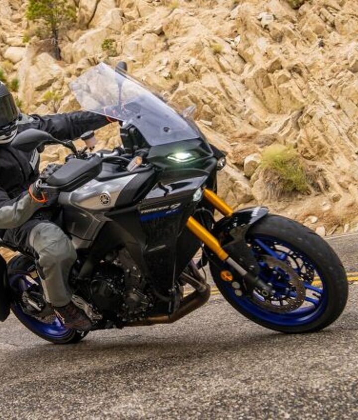 2021 yamaha tracer 9 gt first ride video