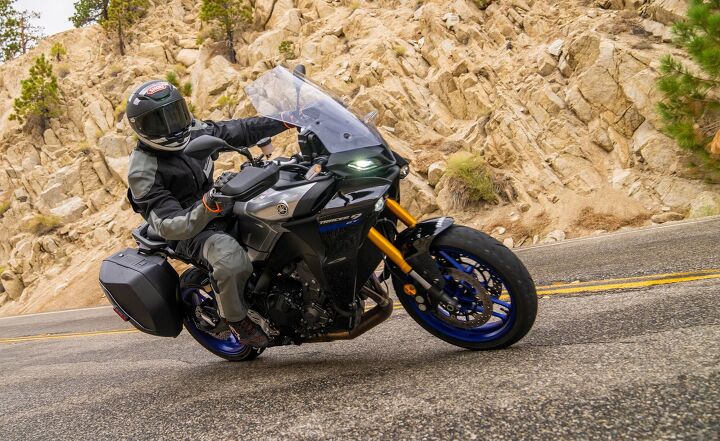 2021 yamaha tracer 9 gt first ride video