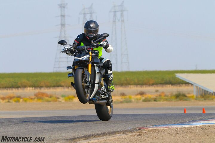 this is what happens when you spare no expense on a ducati streetfighter v4, Obligatory wheelie shot Interestingly the Ducati Wheelie Control was set at its lowest setting and yet it made sure the front wheel didn t get any higher than this Photo Caliphotography
