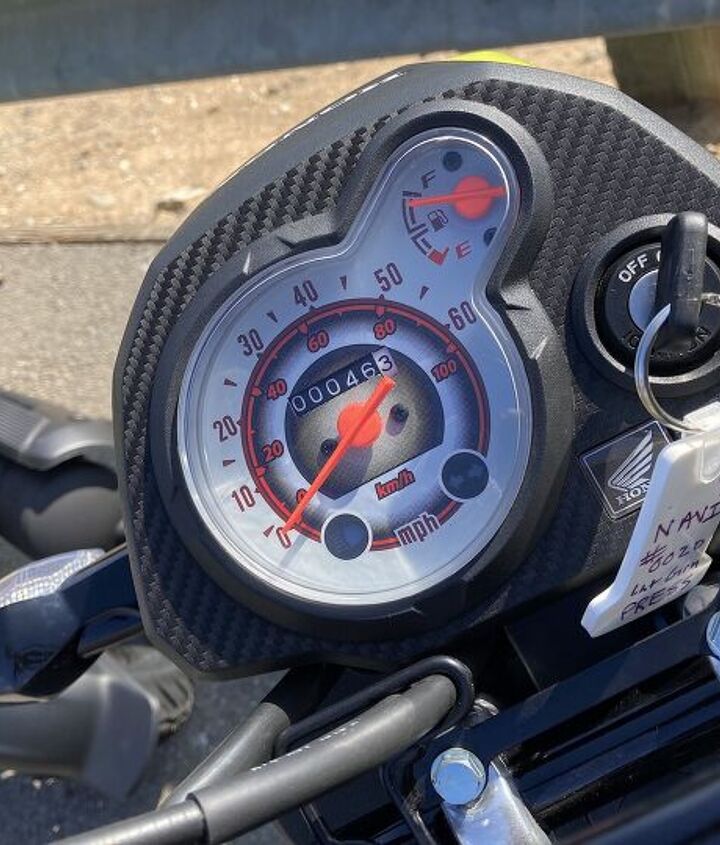 2022 honda navi review first ride, What more do you need That s genuine faux carbon fiber JB photo