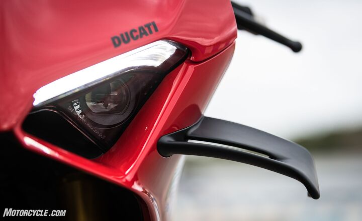 2022 ducati panigale v4 s review first ride, The winglets have been restyled but without changing the downforce