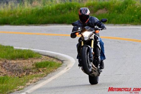 church of mo 2011 honda cb1000r review, With plenty of torque on hand simply sit back and twist the wrist and you ll get results like this