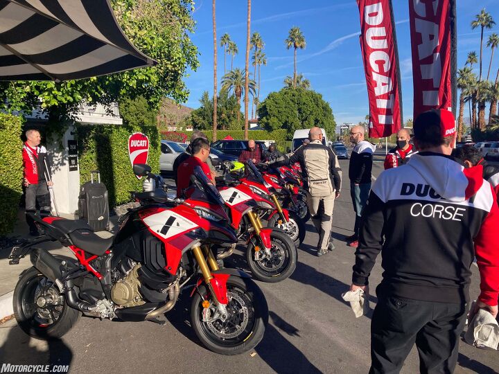 2022 ducati multistrada v4 pikes peak review first ride, The day after my ride was beautiful in Palm Springs Bastard