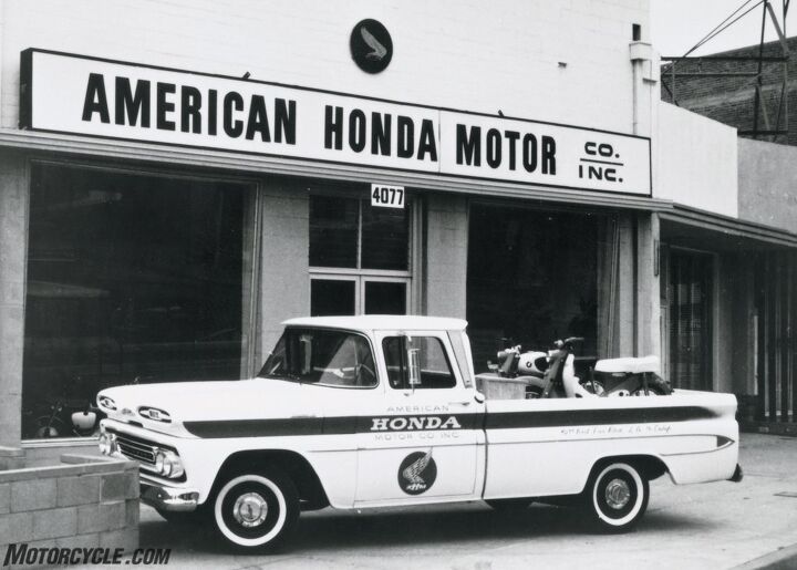ask mo anything how important is a big motorcycle dealer network, Honda spent 100 000 1959 dollars to buy the building and set up its first American Honda HQ at 4077 Pico Blvd in Los Angeles and had to take out a loan for the Chevy truck