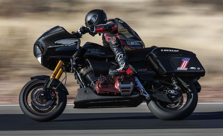 King of the Baggers: Riding The Harley-Davidson Screamin' Eagle Factory Road Glide Race Bike