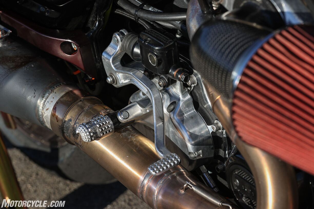 Riding The HarleyDavidson Screamin Eagle Factory Race Bike