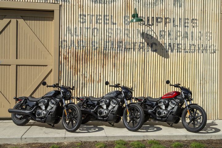 2022 harley davidson nightster review first ride, Aside from the expected Vivid Black and Gunship Grey the Nightster can also be had in Redline Red Units are currently arriving in dealerships