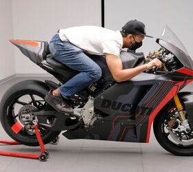 WORLD EXCLUSIVE: Ducati V21L MotoE Prototype First Look 