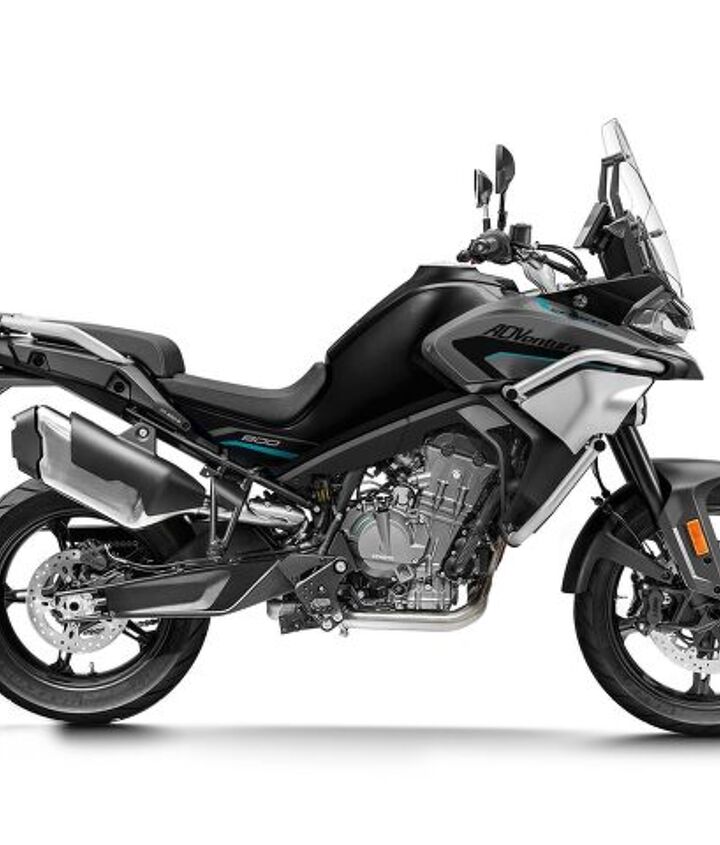 2022 cfmoto 800 adventura review first ride, 800 Adventura Street gets cast wheels and comes in Nebula Black or Twilight Blue