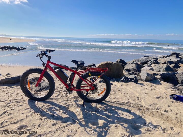 ssr sand viper ebike review first ride, JB cellphone pic