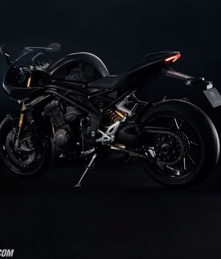 triumph celebrates 60 years of james bond with ultra exclusive speed triple 1200 rr