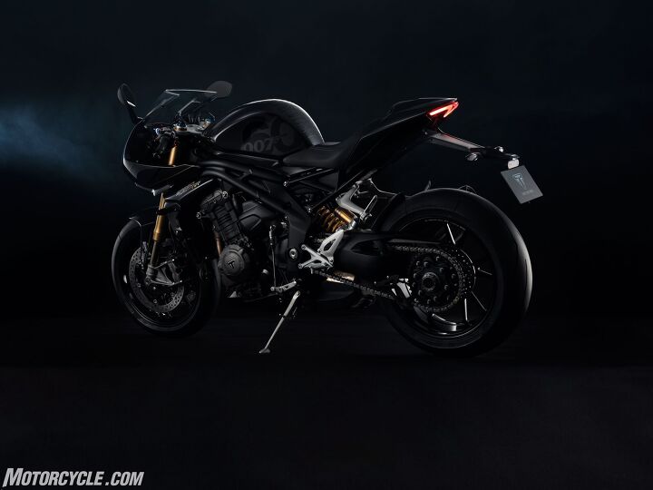 triumph celebrates 60 years of james bond with ultra exclusive speed triple 1200 rr