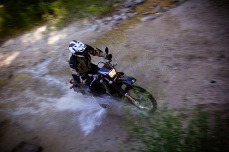church of mo 2012 suzuki dr z400s review, Dirt pavement or water the DR Z attacks them all with aplomb