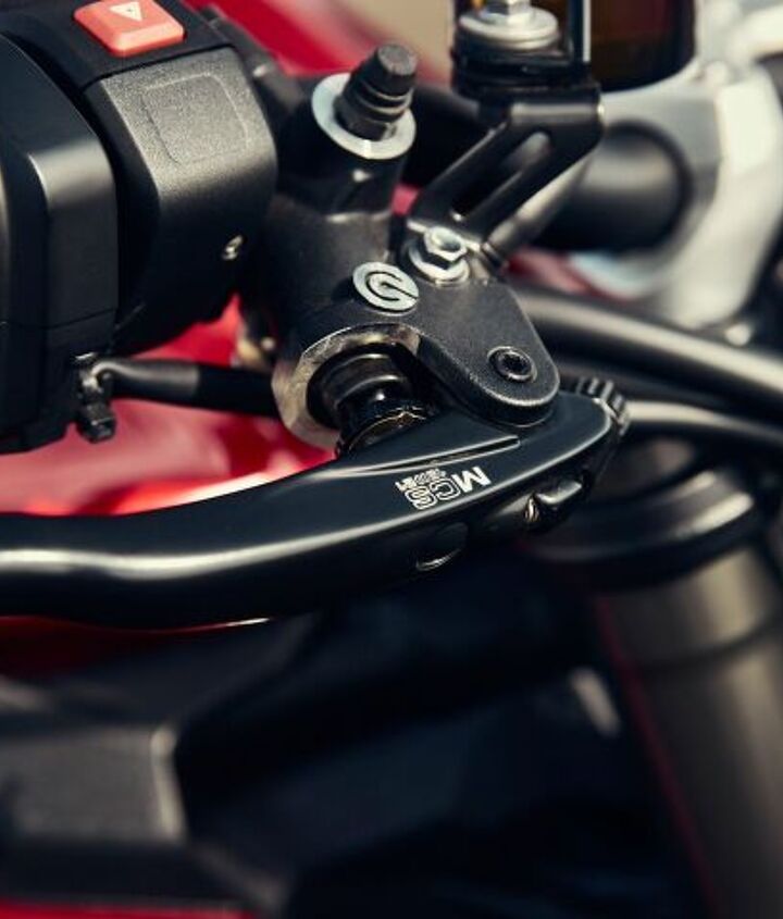 triumph announce new street triple lineup for 2023, RS and Moto2 models also get a Brembo MCS master cylinder for excellent braking control