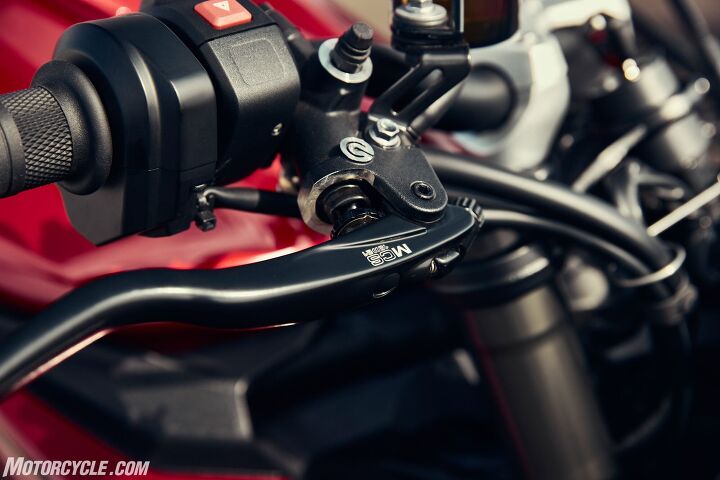 triumph announce new street triple lineup for 2023, RS and Moto2 models also get a Brembo MCS master cylinder for excellent braking control