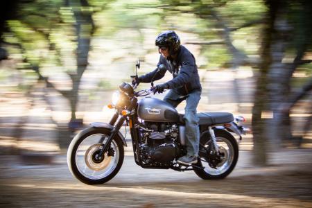 church of mo 2012 triumph scrambler review, The Scrambler emulates the desert sleds of the 1960s but you ll want to keep your off road adventures fairly mild