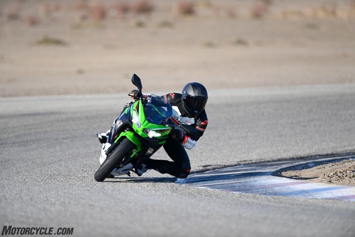 mo tested dunlop q5 and q5s trackday tire review, Surprisingly the compounds are the same throughout the tire sizes meaning a little Kawasaki Ninja 400 is able to get the Q5 up to temperature just as easily as bigger more powerful bikes