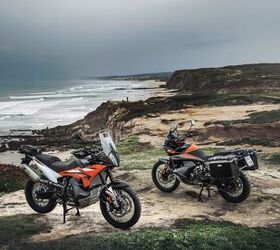 2023 ktm 890 adventure review first ride, There are plenty of accessories offered in the Powerparts catalog more than 150 KTM says
