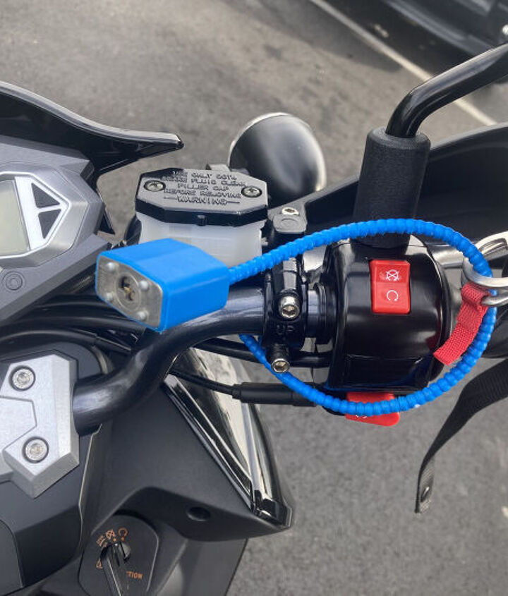 2022 lance cabo 125 review, You could rig something up I suppose What I wound up doing was remembering the gun lock they made me buy when I picked up my M1 Garand They re like ten bucks and this one actually works pretty excellent as a helmet lock Looks like it should be an easy thing to rotate the handlebar into your preferred position too