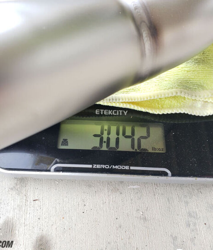 yamaha mt 10 sp project bike update 1, Meanwhile the Leo Vince midpipe comes in at 3 lbs 4 2 oz That s a hefty difference