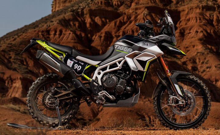 2023 triumph tiger 900 aragon edition models certified in australia, Iv n Cervantes won the Trail category and finished 11th overall out of 75 riders in the 2022 Bajas Arag n