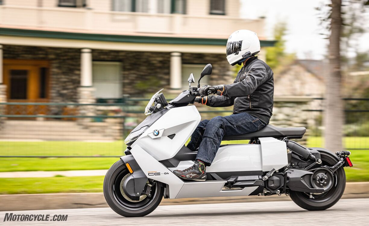 2022 BMW CE 04 Scooter Mini Review - The Perfect EV Application ...