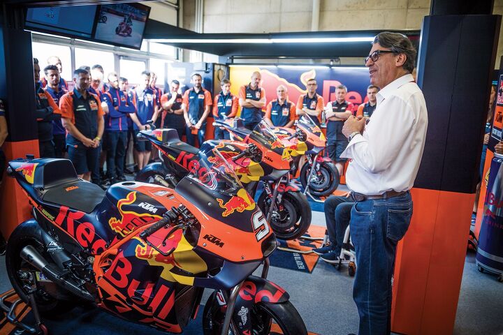 motogp red bull ring results 2019, Stefan Pierer announced a restructured GP racing plan for KTM The company will stop producing chassis for Moto2 to direct resources toward MotoGP The company will also re enter Husqvarna to the Moto3 class with a brand new race bike for 2020 Photo by KTM