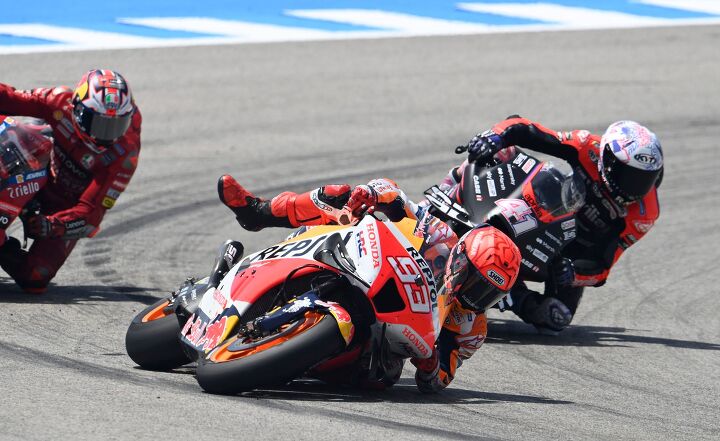 motogp 2022 mid season report, Marc Marquez s miraculous save at Jerez has been one of the few high points in a season marred by health issues