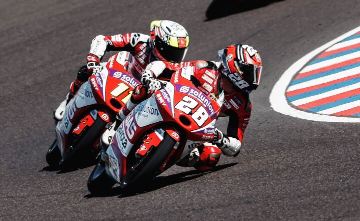 motogp 2022 mid season report, GasGas Aspar teammates Sergio Garcia and Izan Guevara are battling at the top of the Moto3 standings The pair have 14 podiums and six wins combined though 11 races
