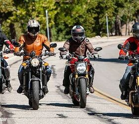 Ducati Monster 1200S, Indian FTR1200 and 1200S Shootout at the Yamaha XSR900 Corral