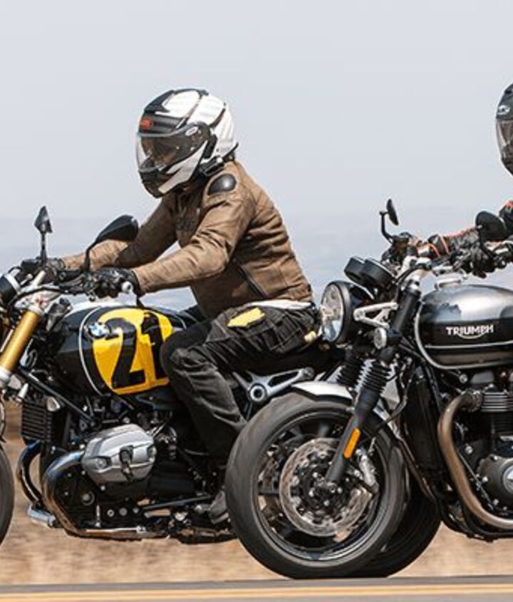2020 BMW R NineT Vs Triumph Speed Twin