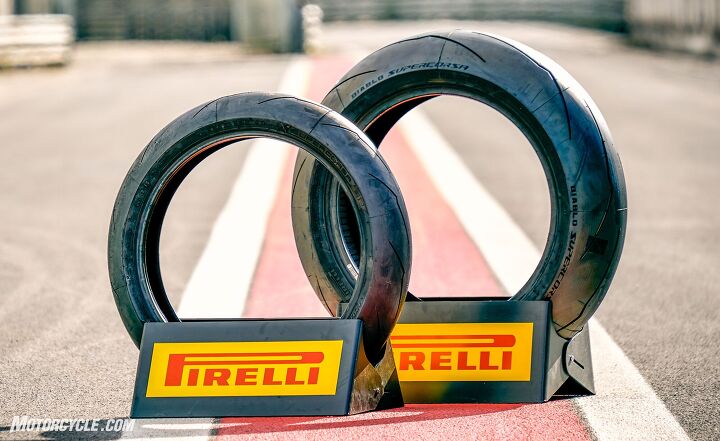 battle royale 7 way heavyweight naked bike shootout track, The Pirelli Supercorsa line of tires has consistently been an excellent performer for years They continued to impress during the track portion of our testing