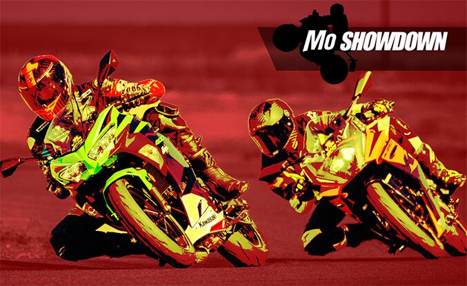 Showdown: 2022 Kawasaki Ninja 400 Vs KTM RC390  - At The Track