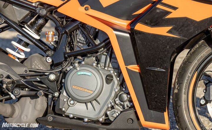showdown 2022 kawasaki ninja 400 vs ktm rc390 at the track, KTM gets credit for incorporating an autoblipper to the RC but its operation still needs fine tuning
