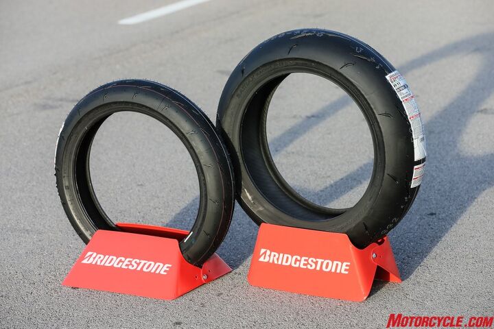 riding the new bridgestone battlax r11 dot race tire, More than just black round and sticky Bridgestone developed the Battlax R11 to carry on where the Battlax R10 left off