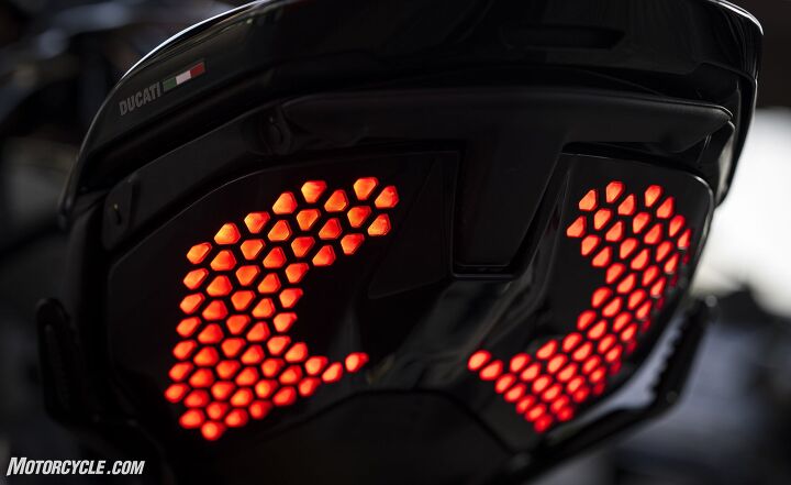The LED brake light (with integrated turn signals!) is a nice touch.