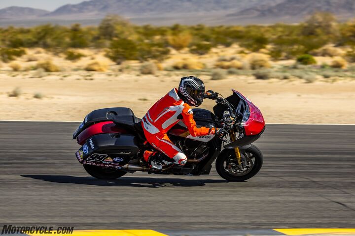 Riding Indian's 2022 Championship-Winning Challenger Bagger Race Bike ...